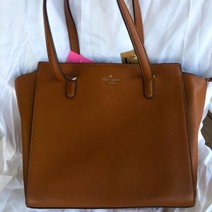 Kate Spade Jackson Medium Satchel Tote - Brown